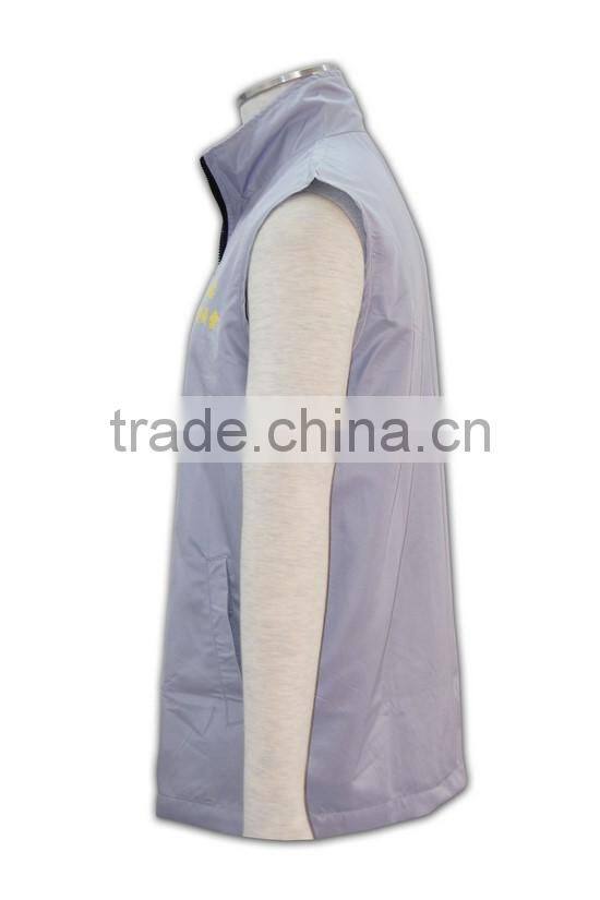 Wholesale factory price manufactures vest uniform cheap custom Vests Jacket Wholesale