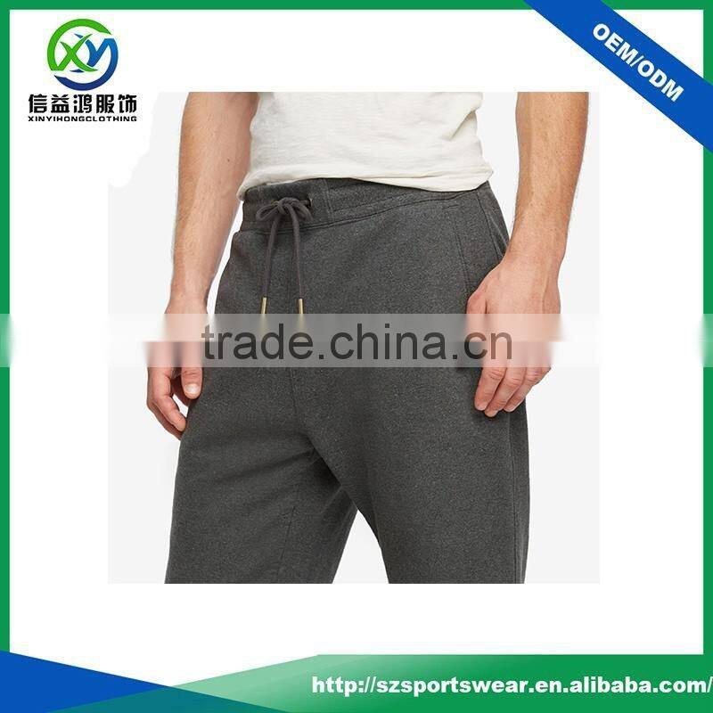 Latest design men 98 cotton 2 spandex sweat pants, jogger pants, sport pants