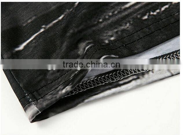 competitive price good sale men's sports gym cool dry wrestling singlet with animal printing