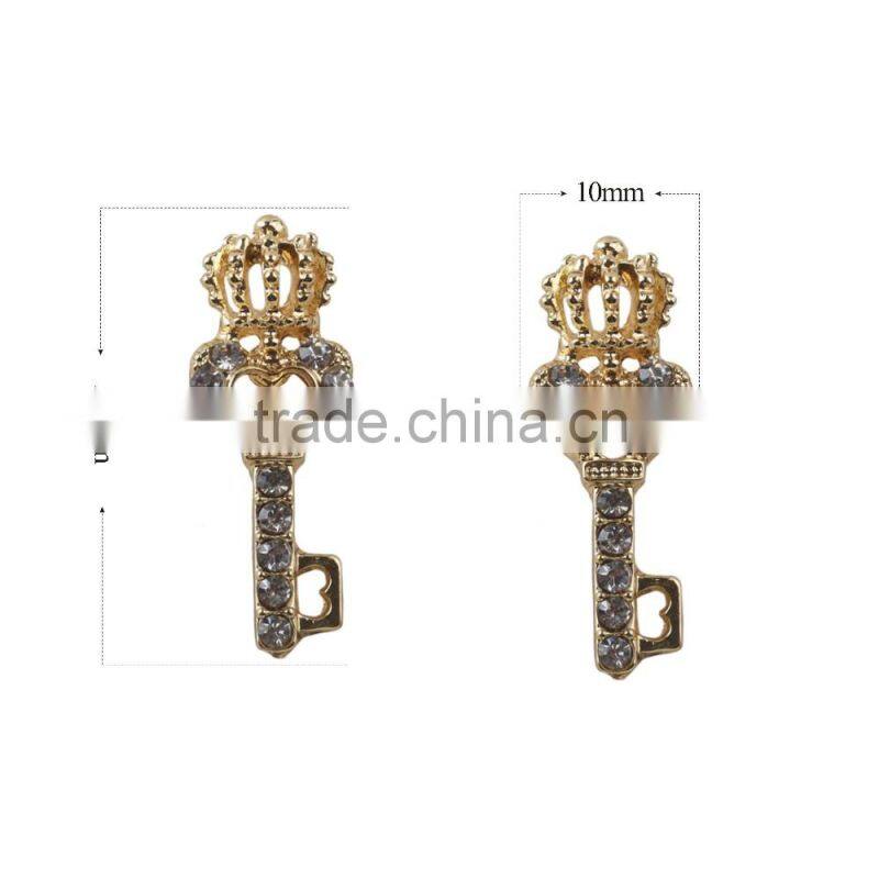 New 2016 Heavy Gold Hiphop Jewelry For for women earrings Wholesale