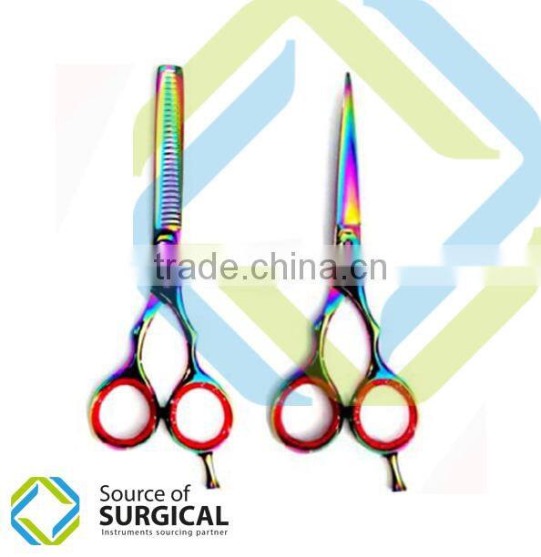 Professional new dragon handle design thinning barber razor scissors