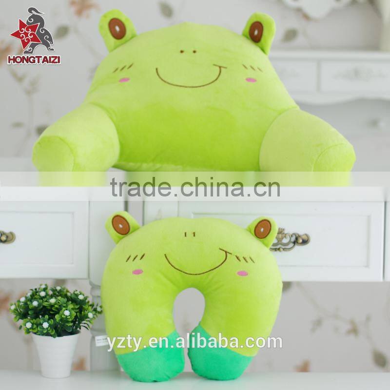cute carton animal design u shape plush neck pillow