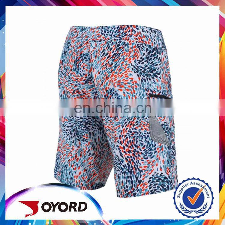 Spandex unisex bardian waterproof swim trunk