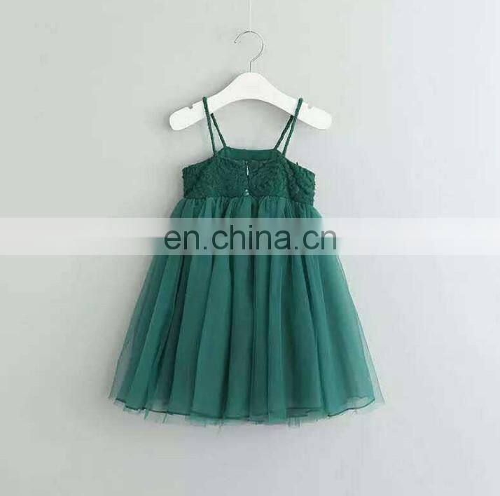 Peacock Flower Girl Tulle Dress Summer Slip Toddler Dress Sleeveless Tutu Party Invitations