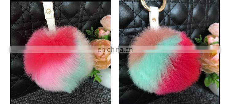 Cheap Fake Raccoon Pompom Accessories Fur For Bags