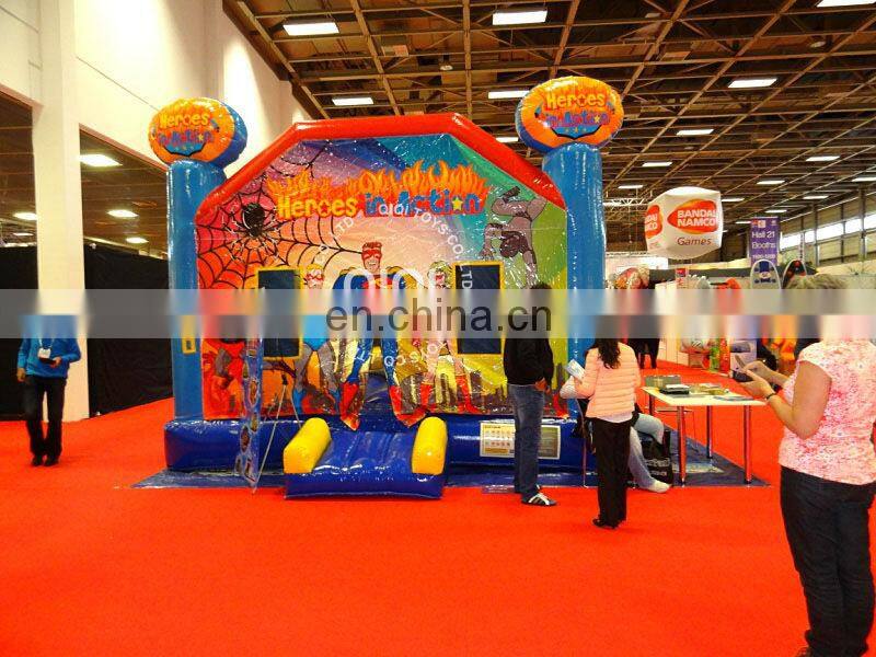 2014 newly inflatable airplane toy, inflatable airplane castle house for sale