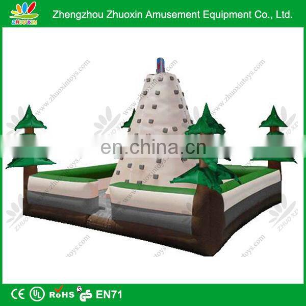Sporting Playground Inflated Mountain Climbing Wall inflatable water rock climbing