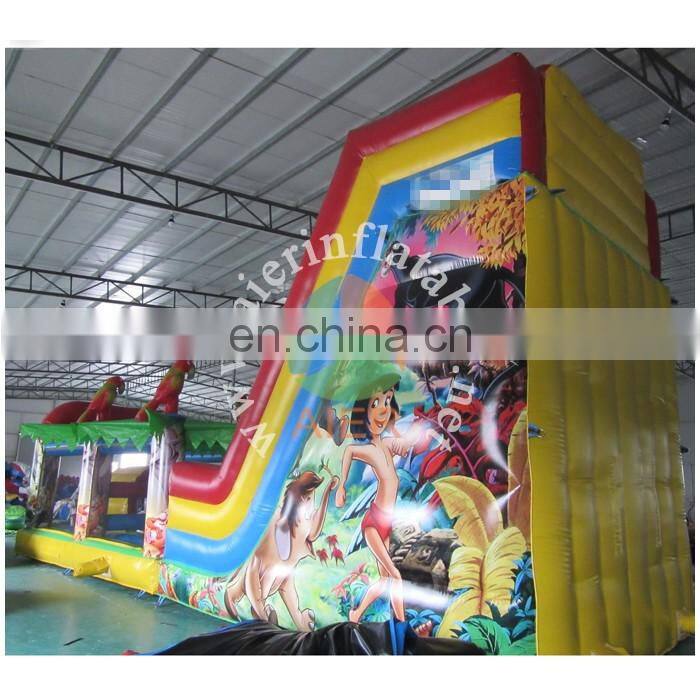 New Deisgn colorful forest Inflatable Climbing Game
