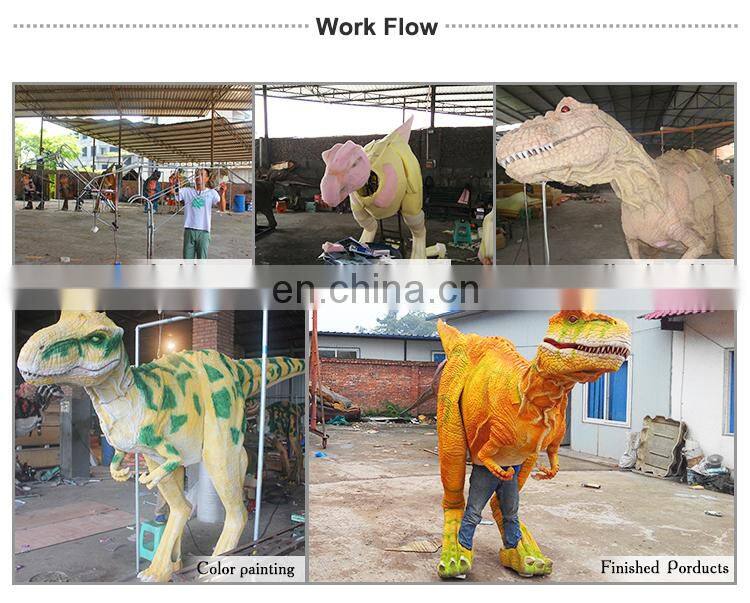 Robotic Mechanical Adult t rex dinosaur suit for Parties