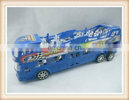 plastic mini open top viewing bus toy