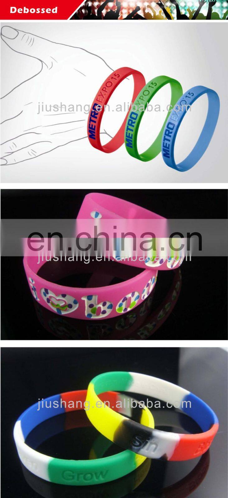 cheap PVC slap bracelet,Reflective slap bracelet,PVC slap bracelet