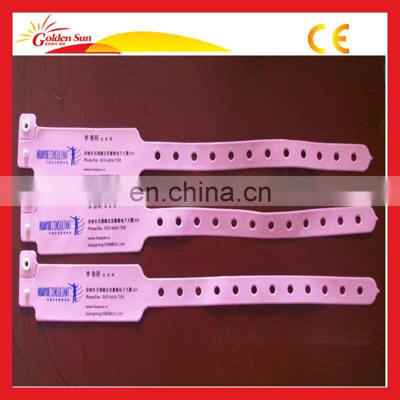 Hot Selling High Quality Plastic Bracelet Locking