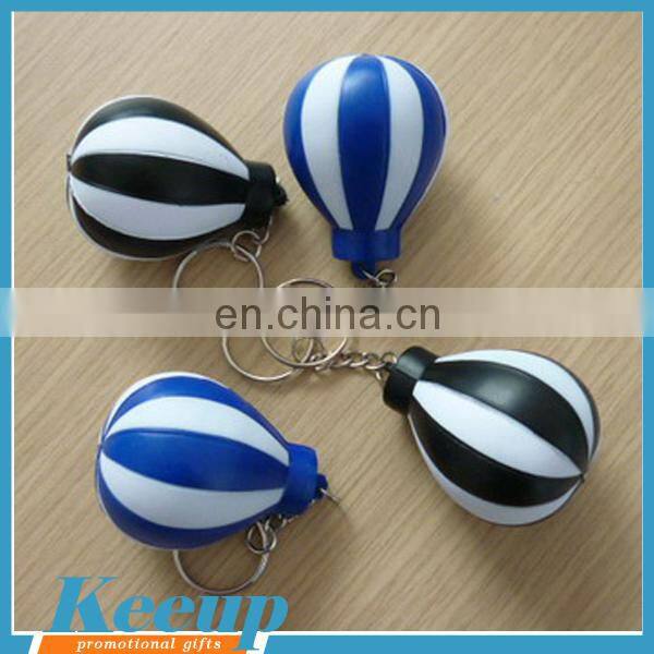 Mini Personalized keyring PU Football rugby shape stress ball giveaways 2016 hot sell