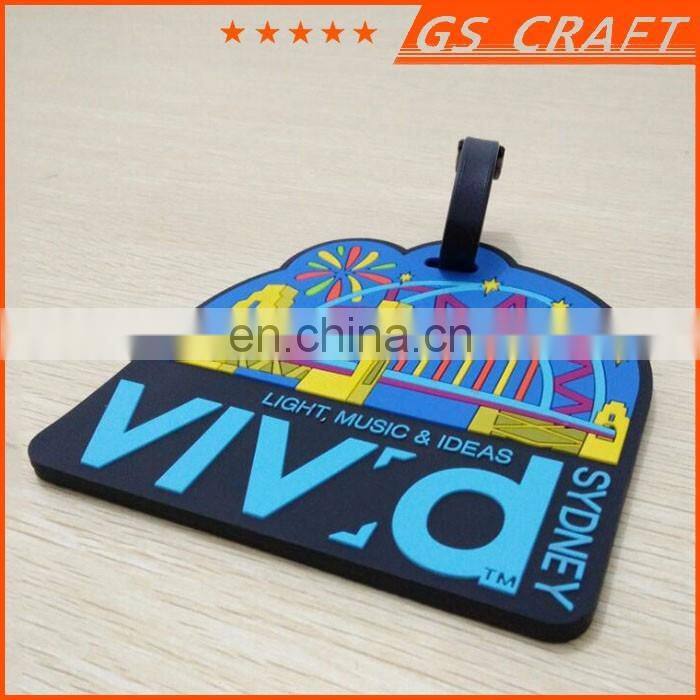 Top Quality China Supplier PVC luggage tag