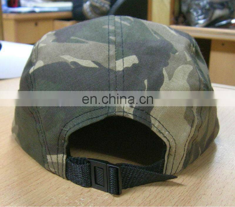 5 panel camp camo hat