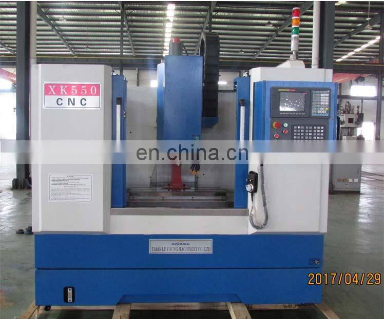 vmc550 factory price 3 axis vertical small cnc milling machine for sale