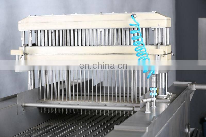 Easy operation efficient low price chicken meat brine injector machine