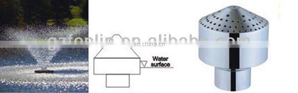 High quality stainless steel dancing effect water spray nozzles water jet fountain nozzles