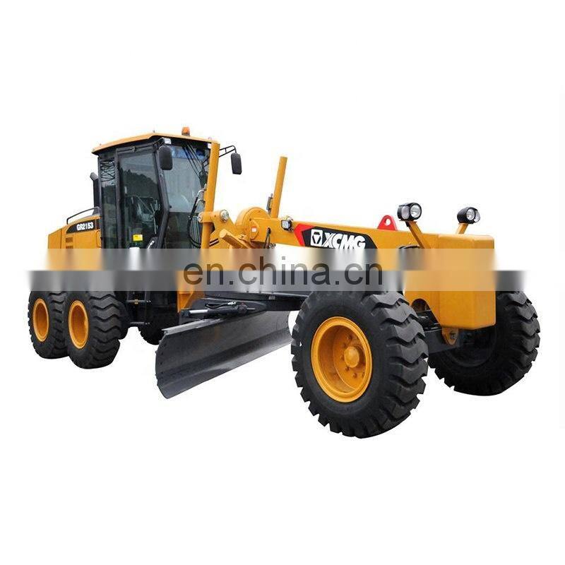 GR215 Motor Grader Grading Machine Road Construction Equipment with 215hp