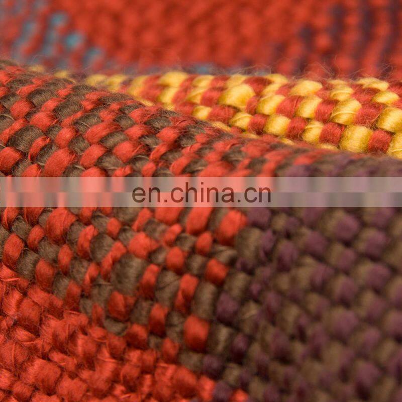 60"x 50" Inc Fun Colors Bright Woven Throw Blanket with Tasseled Ends