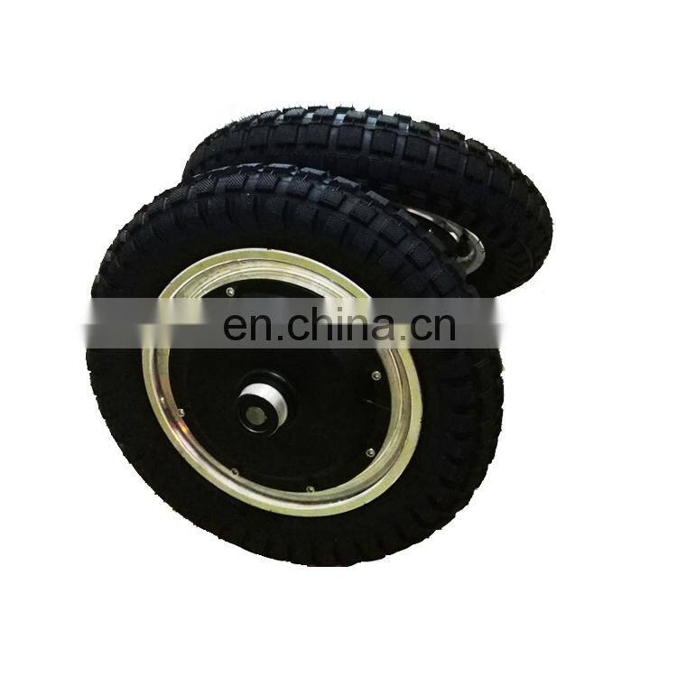 CE certificate 12 inch hub motor for electric bicycle electric wheel hub motor with tire