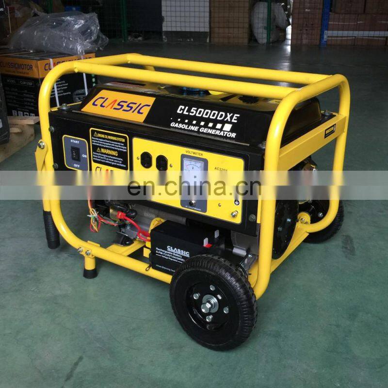 BISON CHINA TaiZhou 13hp 188f 5000 Watt Gasoline Generator Low Price 3 Phase And Generator