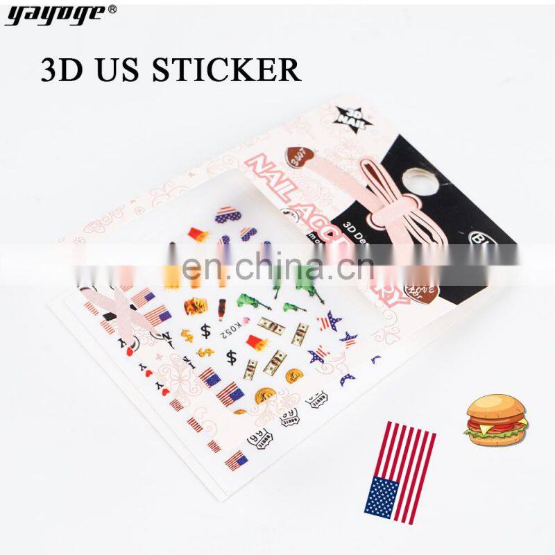 Factory Selling Nail Sticker Printing Art Design Machine Paper