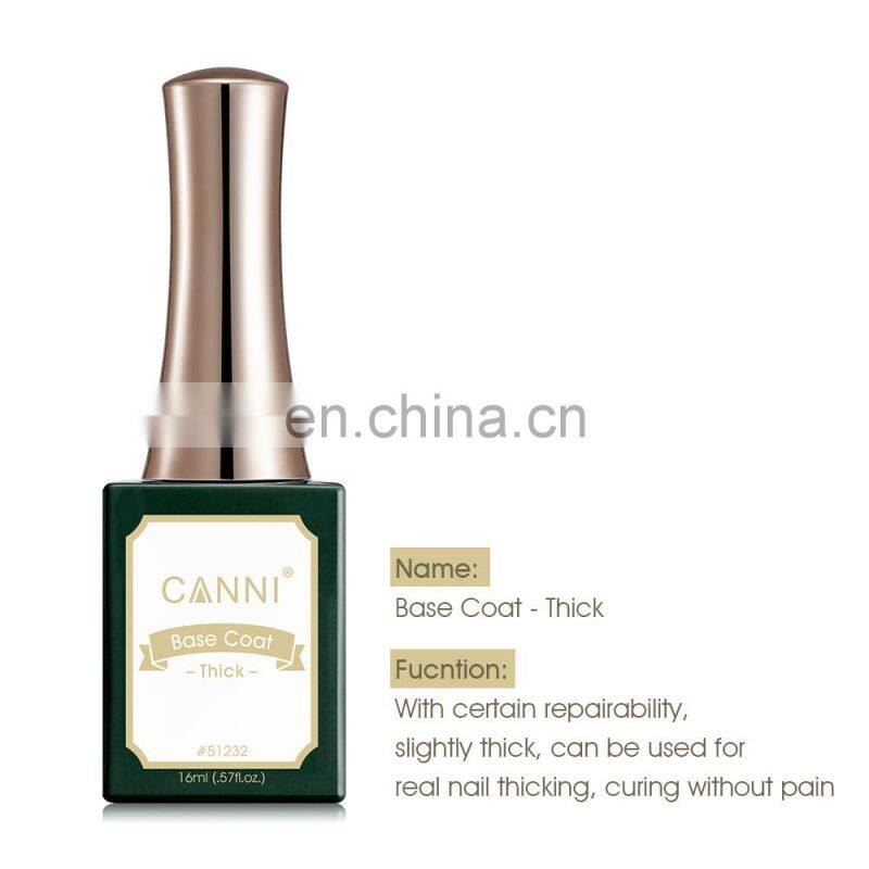 5123x CANNI Newest Shiny Glitter Topcoat Fast Dry 16ml Matte Topcoat Soak Off UV Gel Polish Private Label Varnish