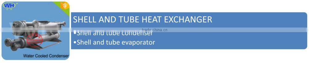 Shell and Tube Water Cooled Condenser for Water Cooled Condensing Unit