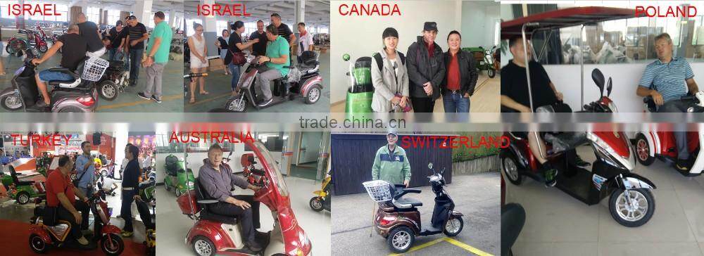 2015 China 500W 48V electric goods delivery tricycle T411S