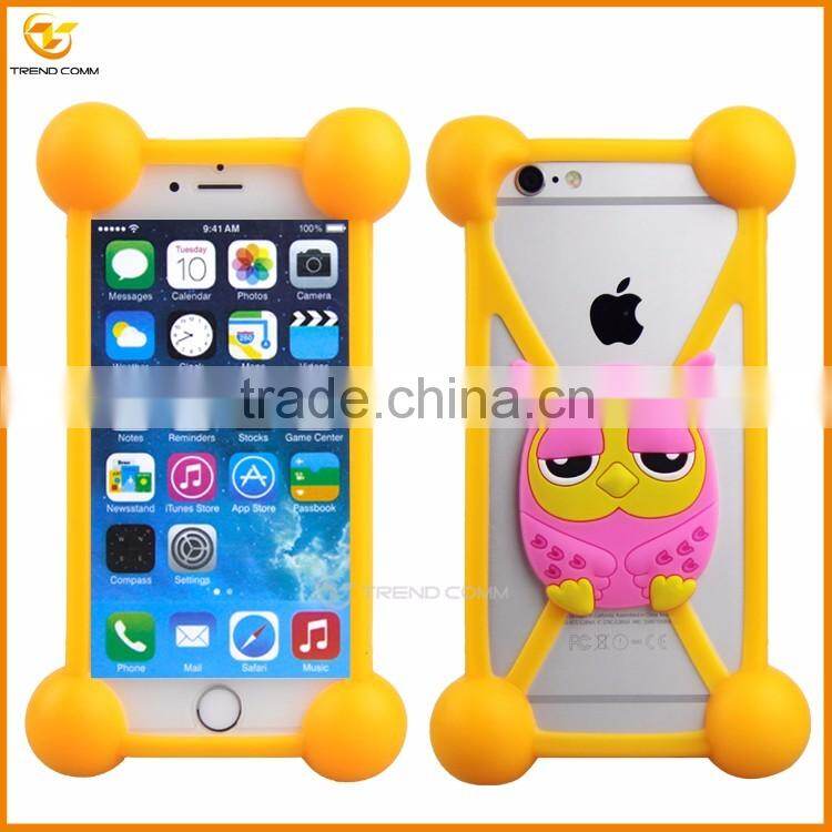 shockproof LED universal silicon bumper case for iphone 6 6s