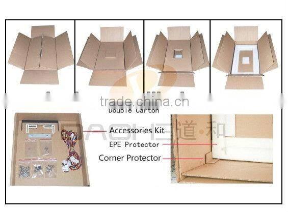 2U 8*2.5''/3.5'' HDD with 500W Power Supply and sliding kit Storage Server Case