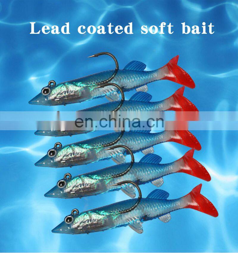 New design 6.6g 7.5cm stick bait fishing lures bait saltwater soft plastic lure