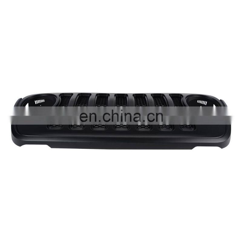 Grille for Jeep Wrangler JL exterior accessories 4x4 offroad ABS mesh grille for JL