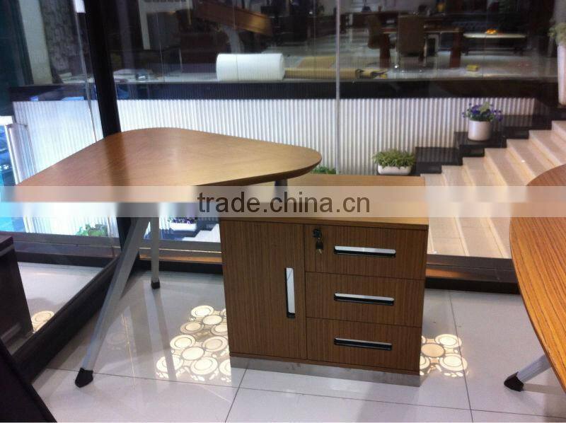 2015# modern office desk with metal frame metal leg/modern desk 13B-1