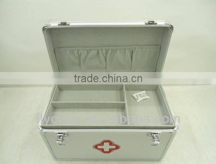 useful medical first aid kit,medicine carry case,metal medicine storage case