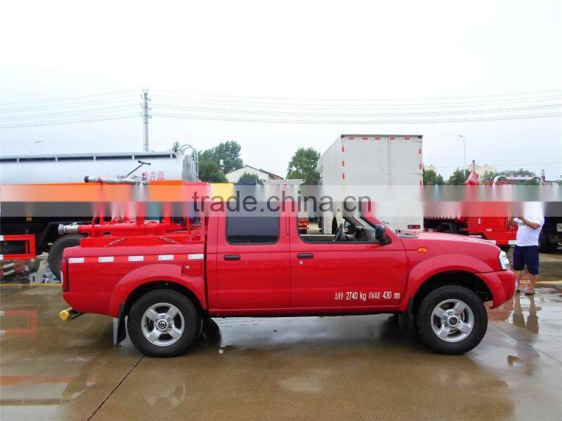 NISSAN 4x2 fire pickup with good price for sale 008615826750255 (Whatsapp)