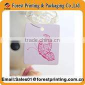 2014 hot selling clothing price tags&paper garment hang tags&paper hang tags