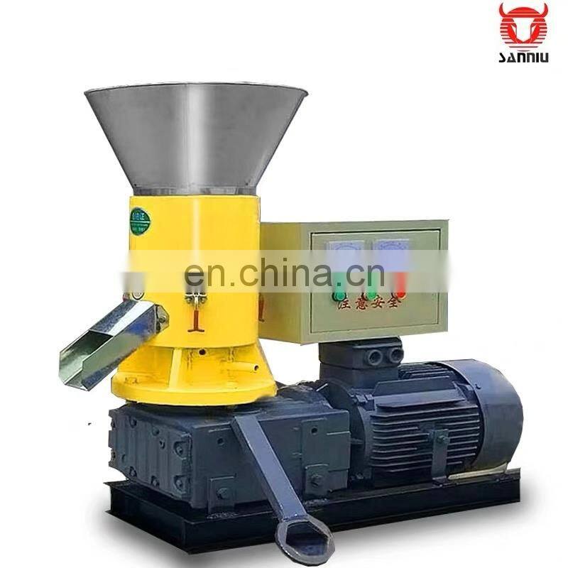 flat die biomass pellet machine for wood sawdust as Hot Sale Complete Wood Pellet Line Made in China