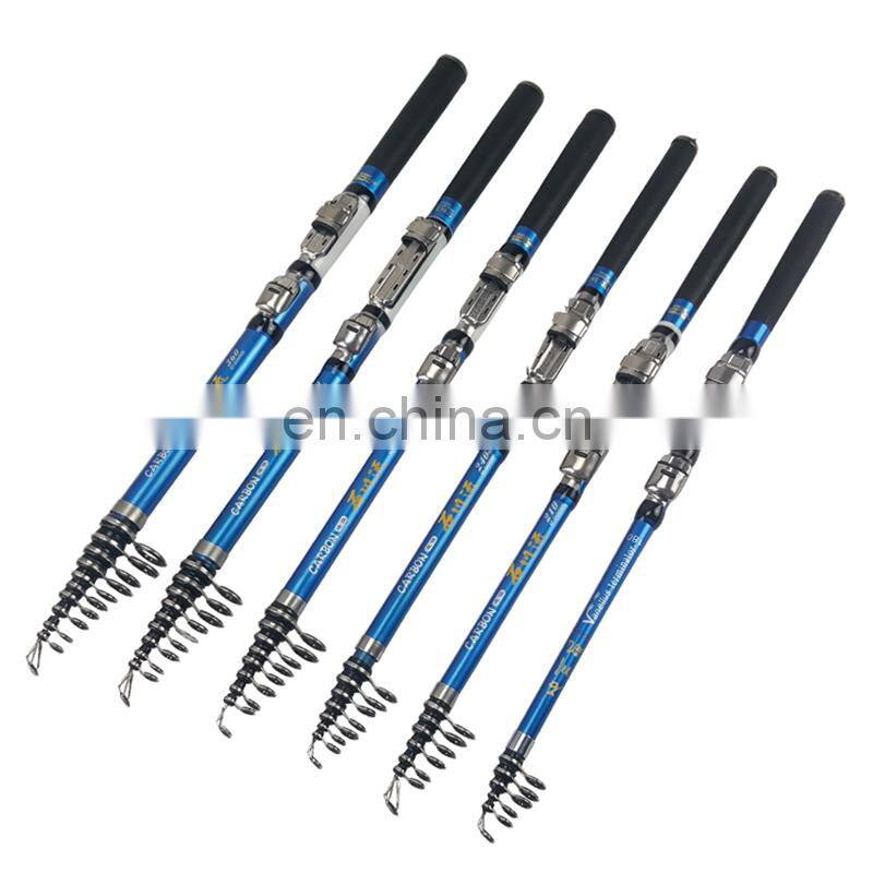 carp fishing rod 12ft 4 lbs fast jigging cheap new spinning telescopic fishing rod 2 logs of Byloo china 2022