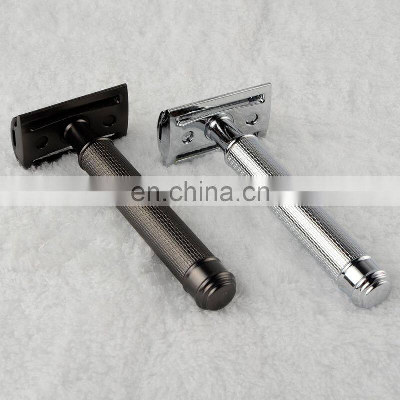 Personna Black Handle Safety Shaving Razor for Men