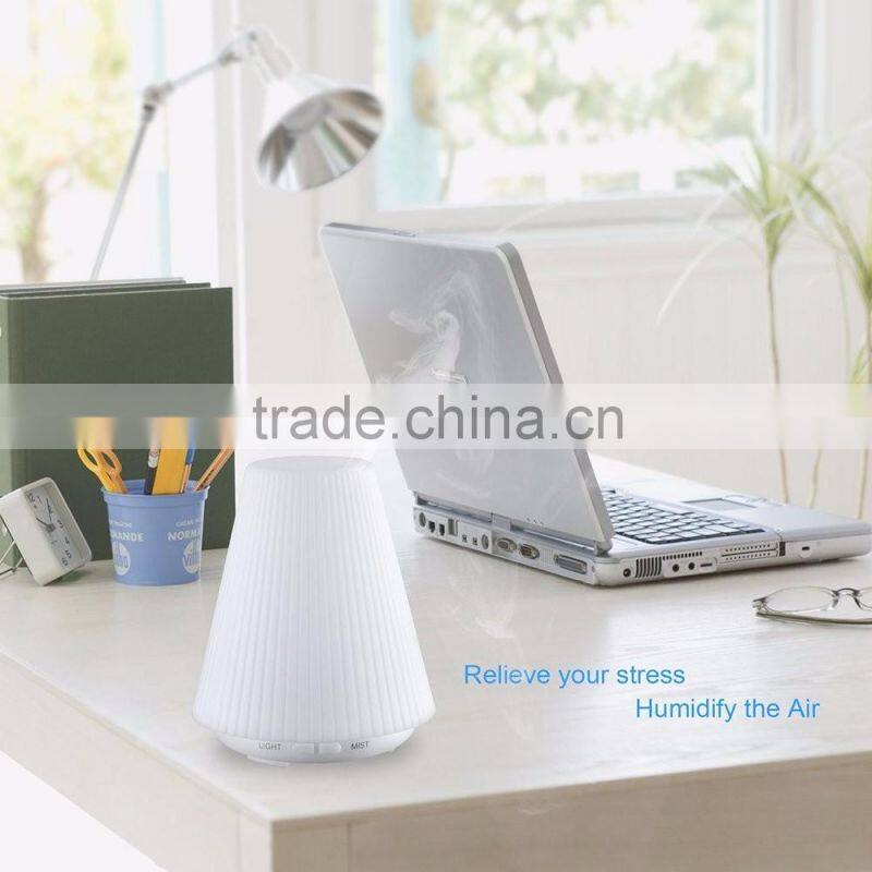 100ml Aromatherapy Essential Oil Diffuser Portable Ultrasonic Cool Mist Aroma Humidifier Mist fragrance