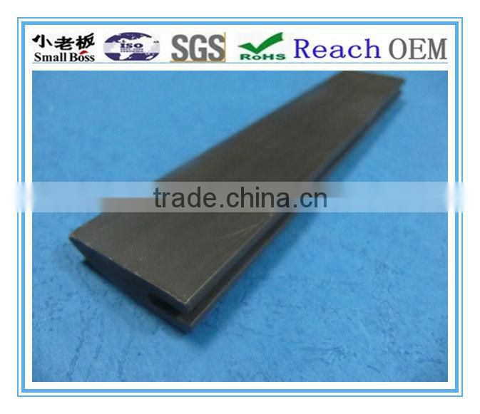 white plastic foam strip