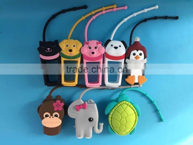 30ml multi-scented waterless liquid empty hand sanitizers holders,29ml silicone case for Hand washing liquid bottle