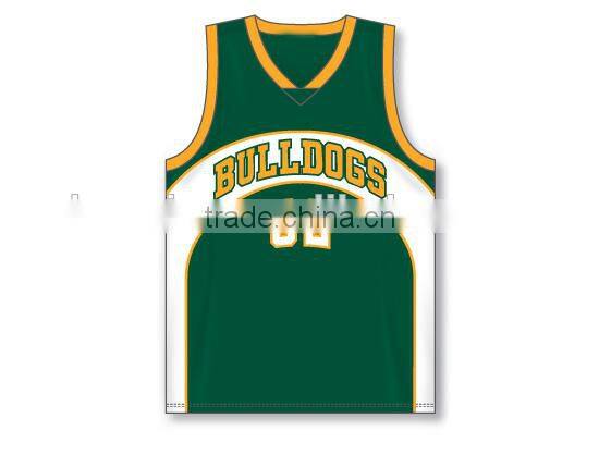 Cool breathable red basketball jersey red color