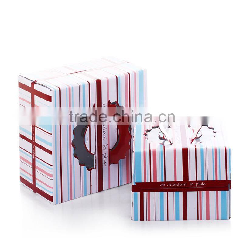 paper moon cake box with handle