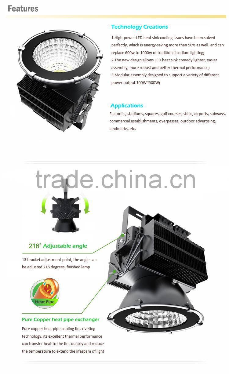 UL Certified 300w 400w LED High Bay Light