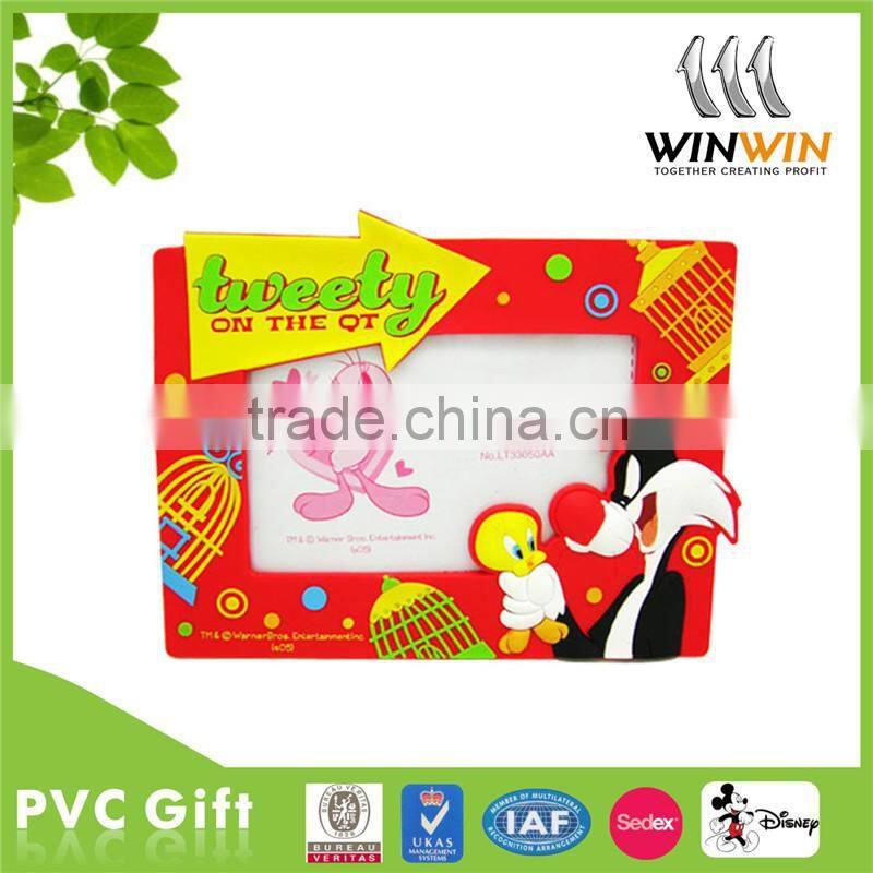 Sea World Blue PVC Rubber Photo Frame/Picture Frame