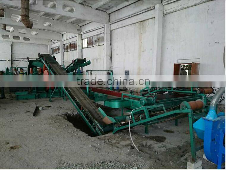 hot sale quality 3-6Tons capacity single shaft tire shredder / used tire shredder machine for sale