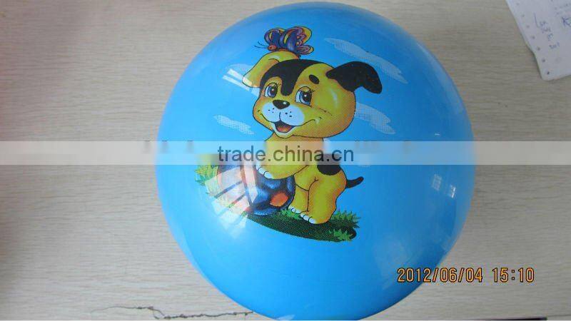 Beach toys wholesale cheap plastic Inflatable beach ball for promotion
